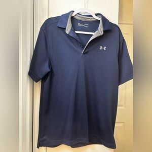 Under Armour Men's Dark Blue Polo Shirt